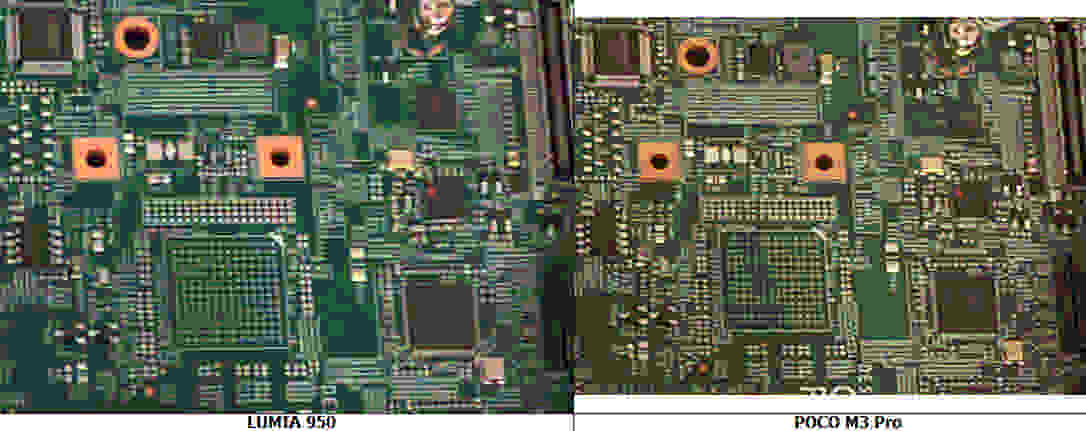 Photo Compare Lumia Poco